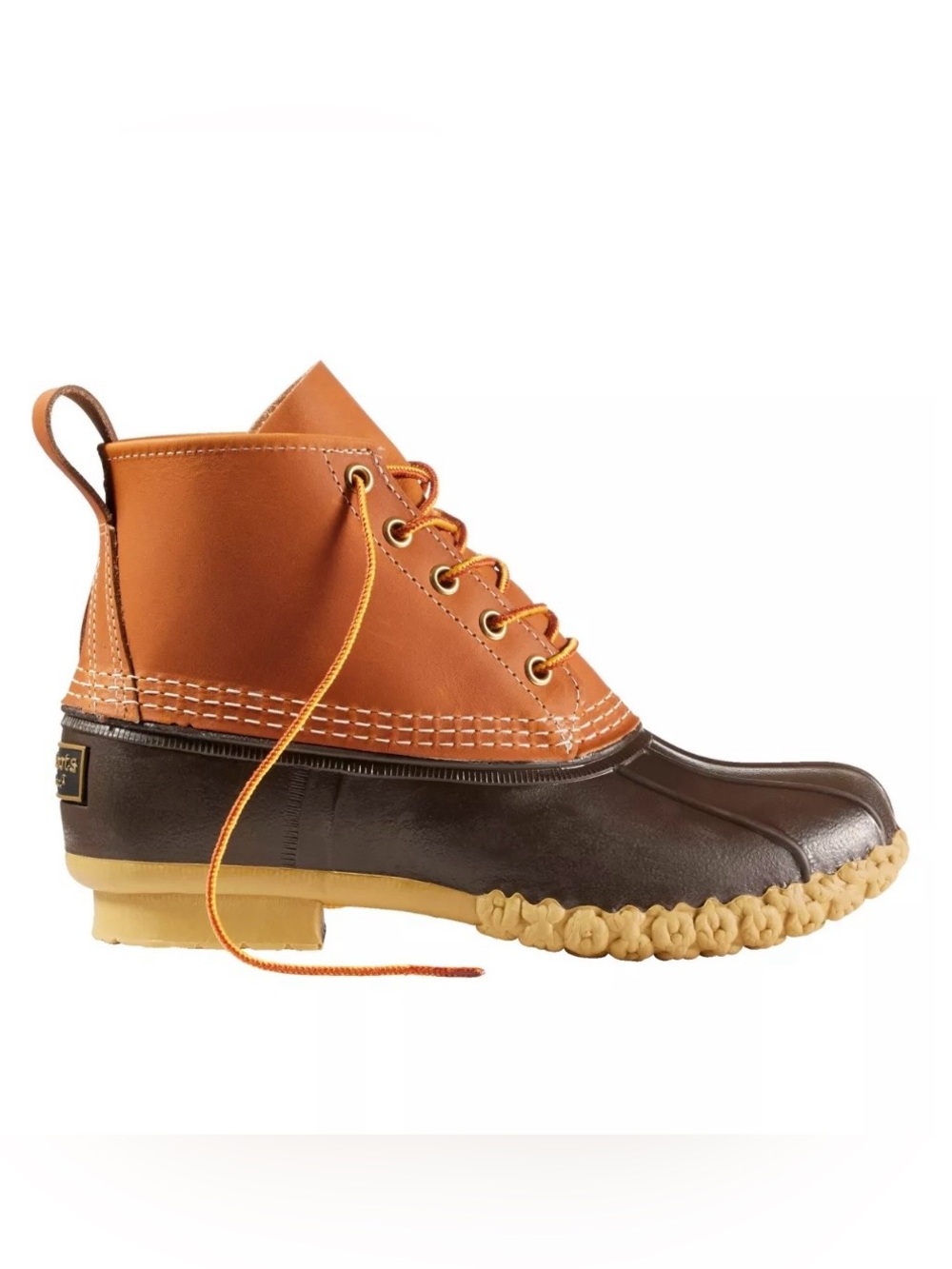 L.L. Bean Womens 6" Bean Boots, Unlined | Size 10 WIDE (FW)